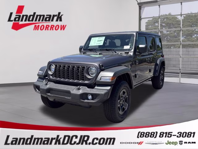 2026 Granite Crystal Metallic Clearcoat Jeep Wrangler Sport 4X4 Convertible