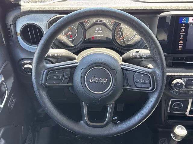 2026 Granite Crystal Metallic Clearcoat Jeep Wrangler Sport 4X4 Convertible
