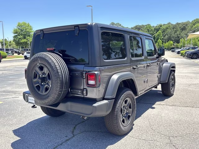 2026 Granite Crystal Metallic Clearcoat Jeep Wrangler Sport 4X4 Convertible