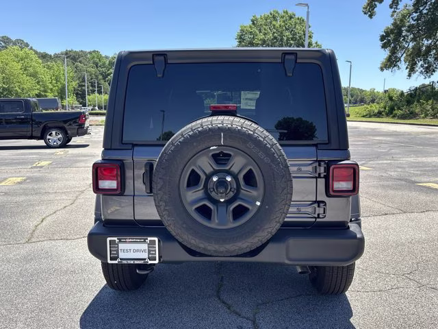 2026 Granite Crystal Metallic Clearcoat Jeep Wrangler Sport 4X4 Convertible