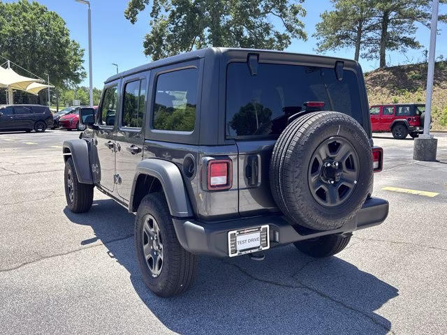 2026 Granite Crystal Metallic Clearcoat Jeep Wrangler Sport 4X4 Convertible