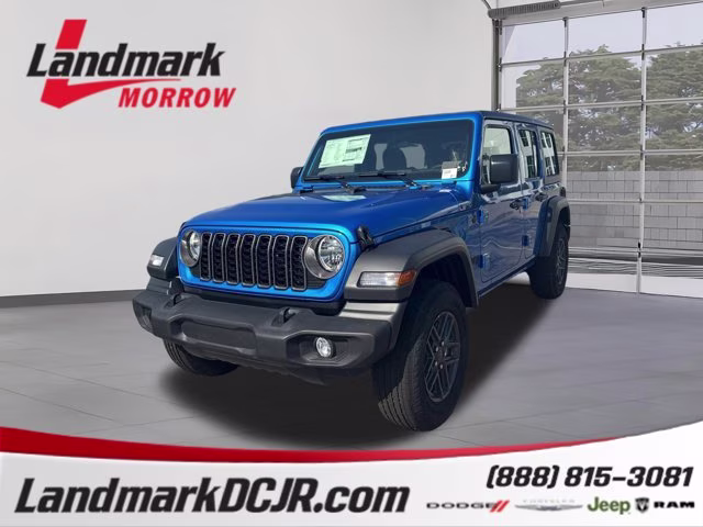 2026 Hydro Blue Pearlcoat Jeep Wrangler Sport 4X4 Convertible