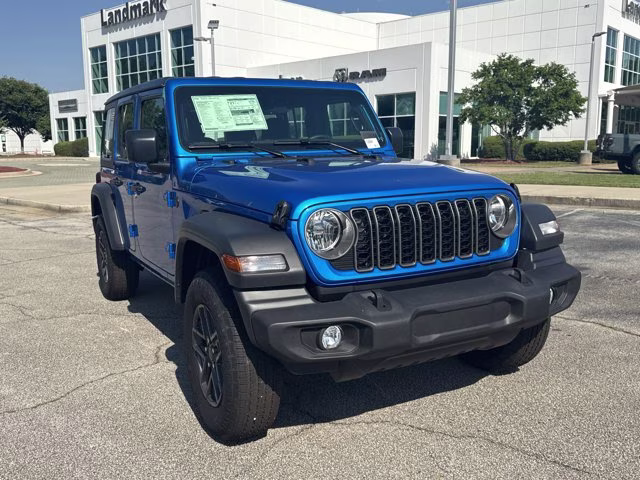 2026 Hydro Blue Pearlcoat Jeep Wrangler Sport 4X4 Convertible
