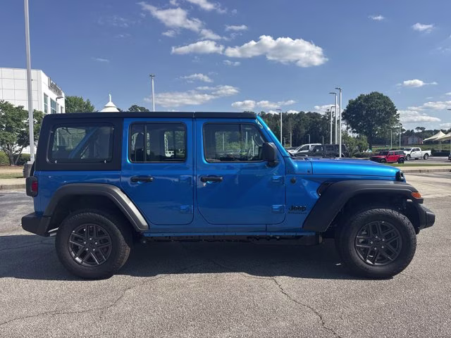 2026 Hydro Blue Pearlcoat Jeep Wrangler Sport 4X4 Convertible