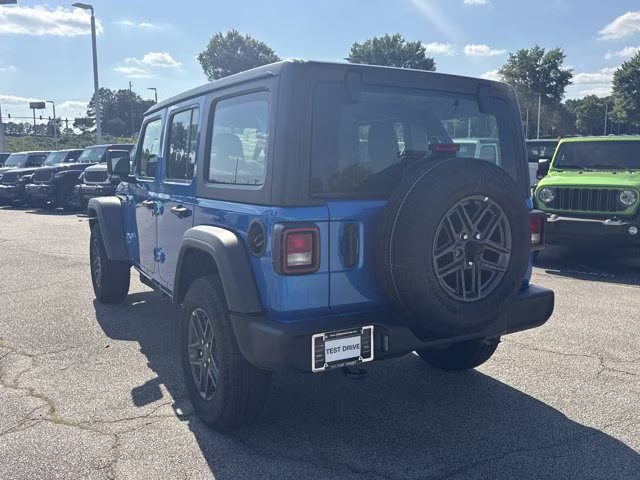 2026 Hydro Blue Pearlcoat Jeep Wrangler Sport 4X4 Convertible