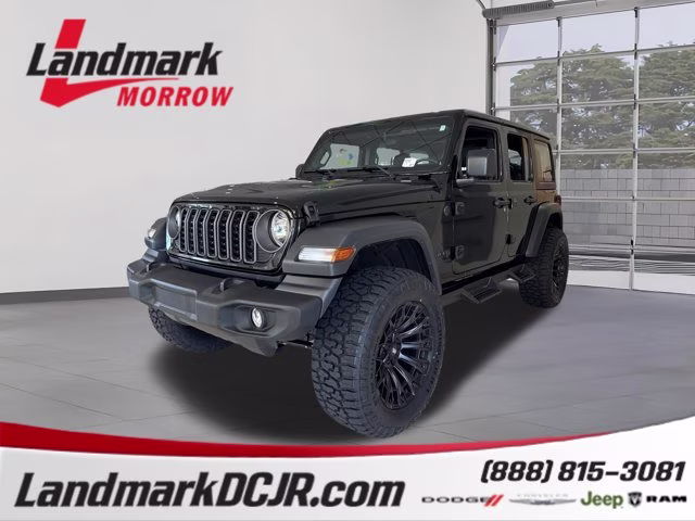 2026 Black Clearcoat Jeep Wrangler Sport 4X4 Convertible
