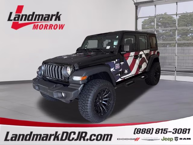 2026 Black Clearcoat Jeep Wrangler Sport 4X4 Convertible