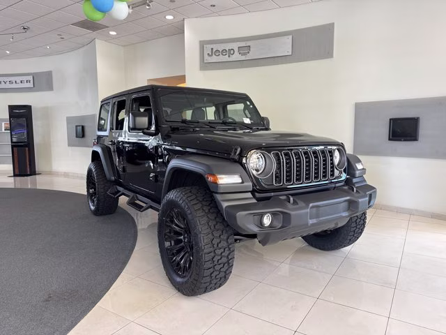 2026 Black Clearcoat Jeep Wrangler Sport 4X4 Convertible