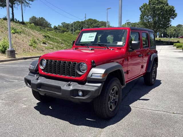 2026 Firecracker Red Clearcoat Jeep Wrangler Sport 4X4 Convertible