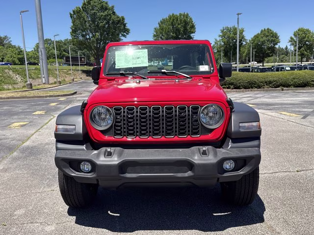 2026 Firecracker Red Clearcoat Jeep Wrangler Sport 4X4 Convertible