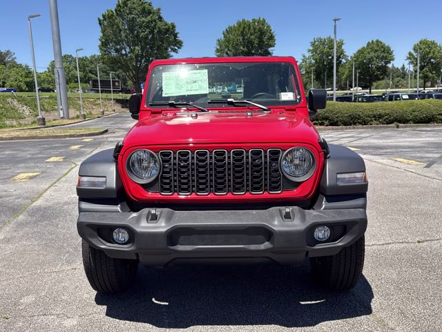 2026 Firecracker Red Clearcoat Jeep Wrangler Sport 4X4 Convertible