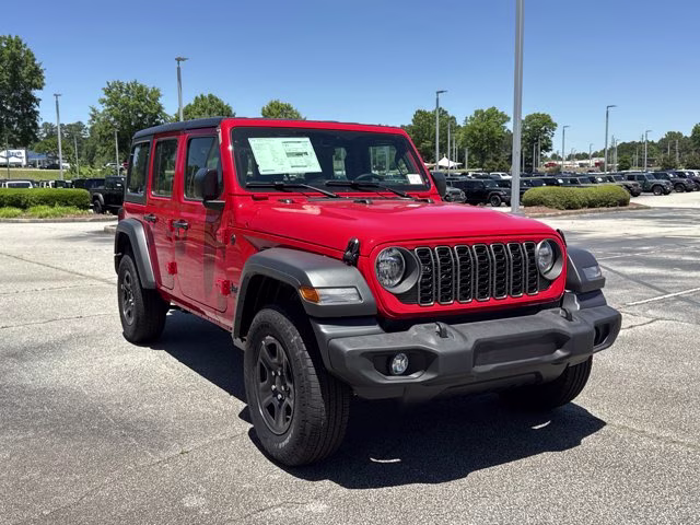 2026 Firecracker Red Clearcoat Jeep Wrangler Sport 4X4 Convertible