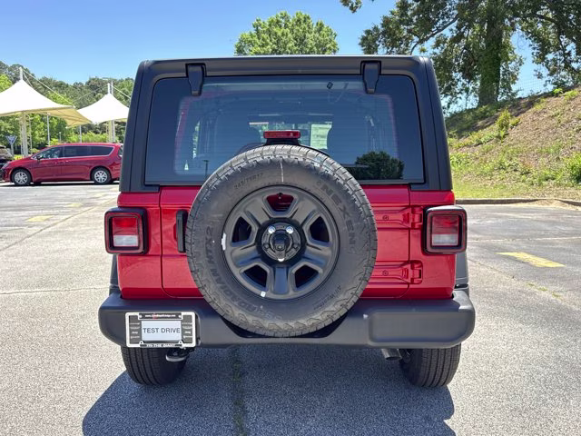 2026 Firecracker Red Clearcoat Jeep Wrangler Sport 4X4 Convertible