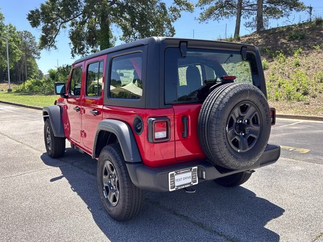 2026 Firecracker Red Clearcoat Jeep Wrangler Sport 4X4 Convertible