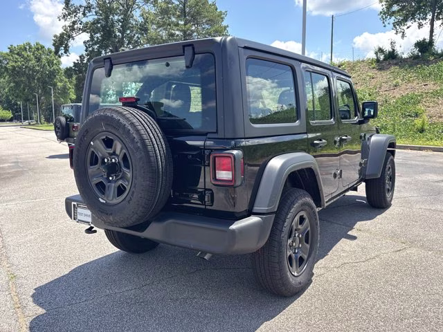 2026 Black Clearcoat Jeep Wrangler Sport 4X4 Convertible