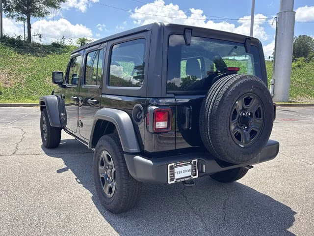 2026 Black Clearcoat Jeep Wrangler Sport 4X4 Convertible