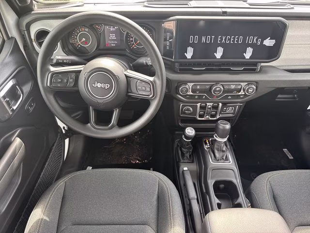 2026 Bright White Clearcoat Jeep Gladiator Sport 4X4 Truck