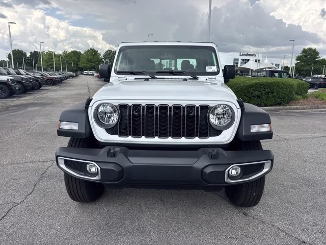 2026 Bright White Clearcoat Jeep Gladiator Sport 4X4 Truck