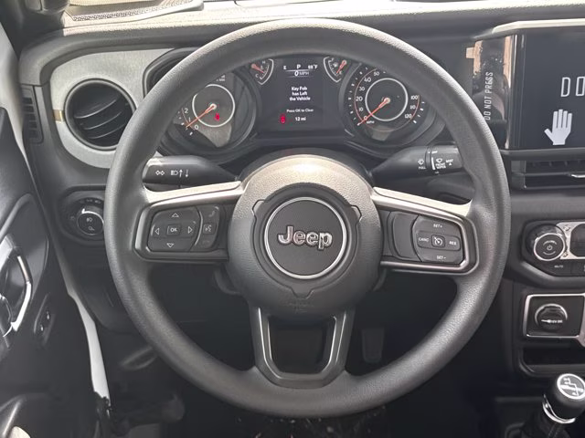 2026 Bright White Clearcoat Jeep Gladiator Sport 4X4 Truck