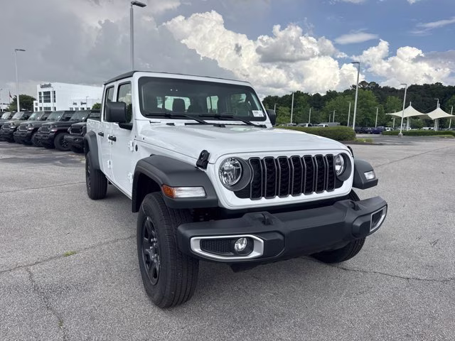 2026 Bright White Clearcoat Jeep Gladiator Sport 4X4 Truck