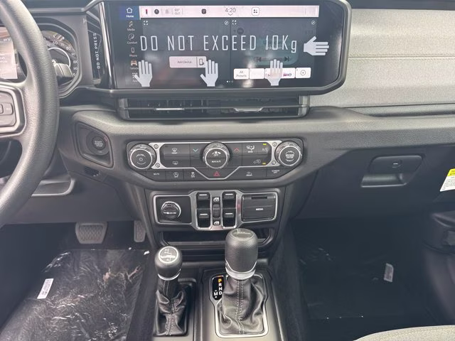 2026 Black Clearcoat Jeep Gladiator Sport 4X4 Truck