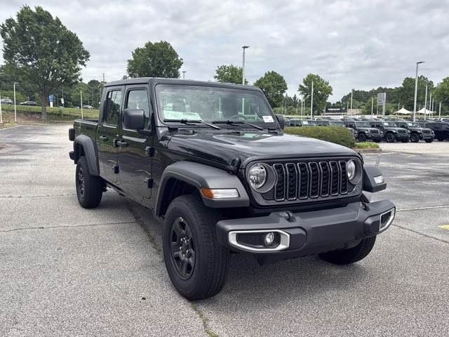 2026 Black Clearcoat Jeep Gladiator Sport 4X4 Truck