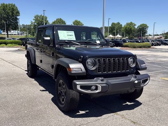 2026 Black Clearcoat Jeep Gladiator Sport 4X4 Truck