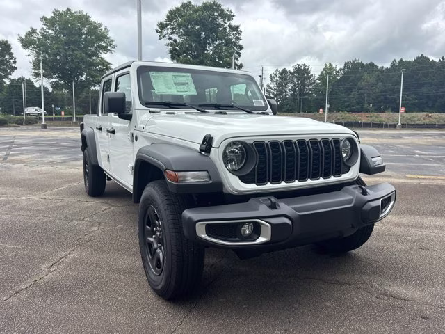2026 Bright White Clearcoat Jeep Gladiator Sport 4X4 Truck