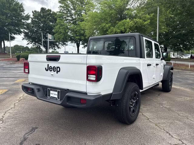 2026 Bright White Clearcoat Jeep Gladiator Sport 4X4 Truck