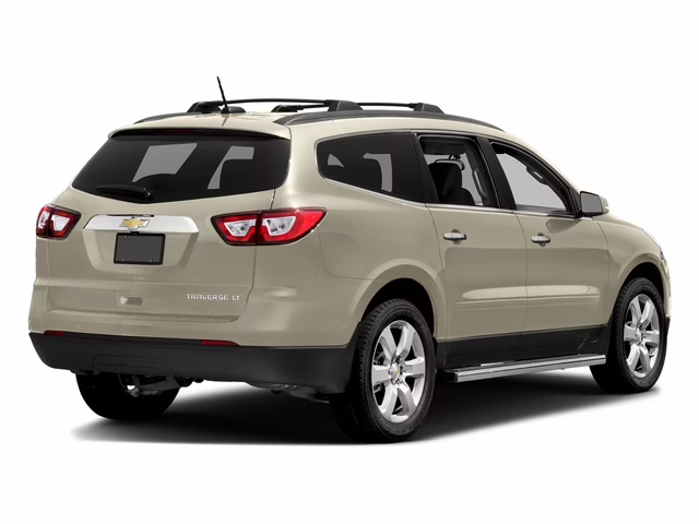 2017 Champagne Silver Metallic Chevrolet Traverse LT AWD SUV