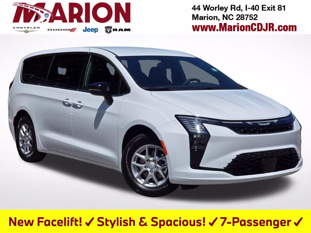 2027 Bright White Clearcoat Chrysler Pacifica Select FWD Van