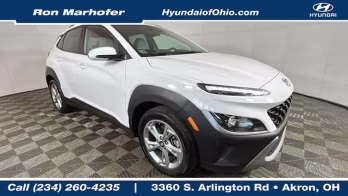 2023 White Hyundai Kona SEL AWD SUV