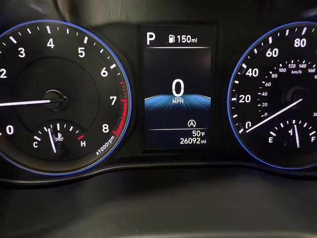 2023 White Hyundai Kona SEL AWD SUV