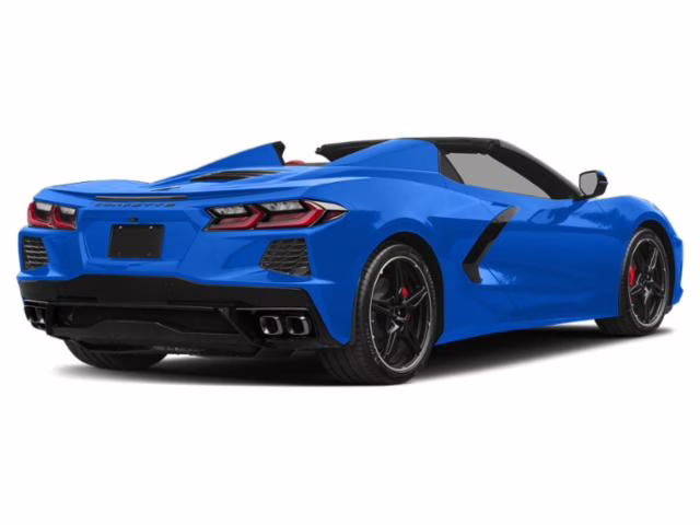 2022 Rapid Blue Chevrolet Corvette 3LT RWD Convertible