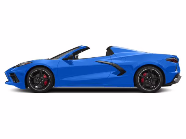 2022 Rapid Blue Chevrolet Corvette 3LT RWD Convertible