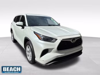 2023 Wind Chill Pearl Toyota Highlander L FWD SUV