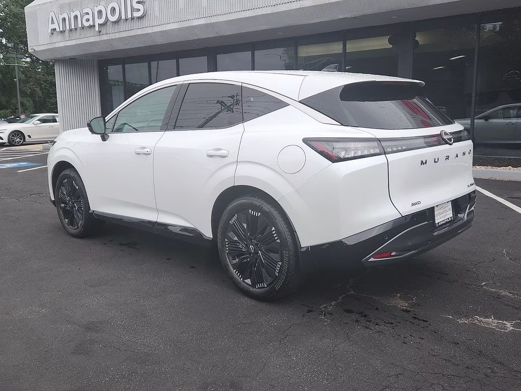 2026 Everest White Pearl Tricoat Nissan Murano Platinum AWD SUV