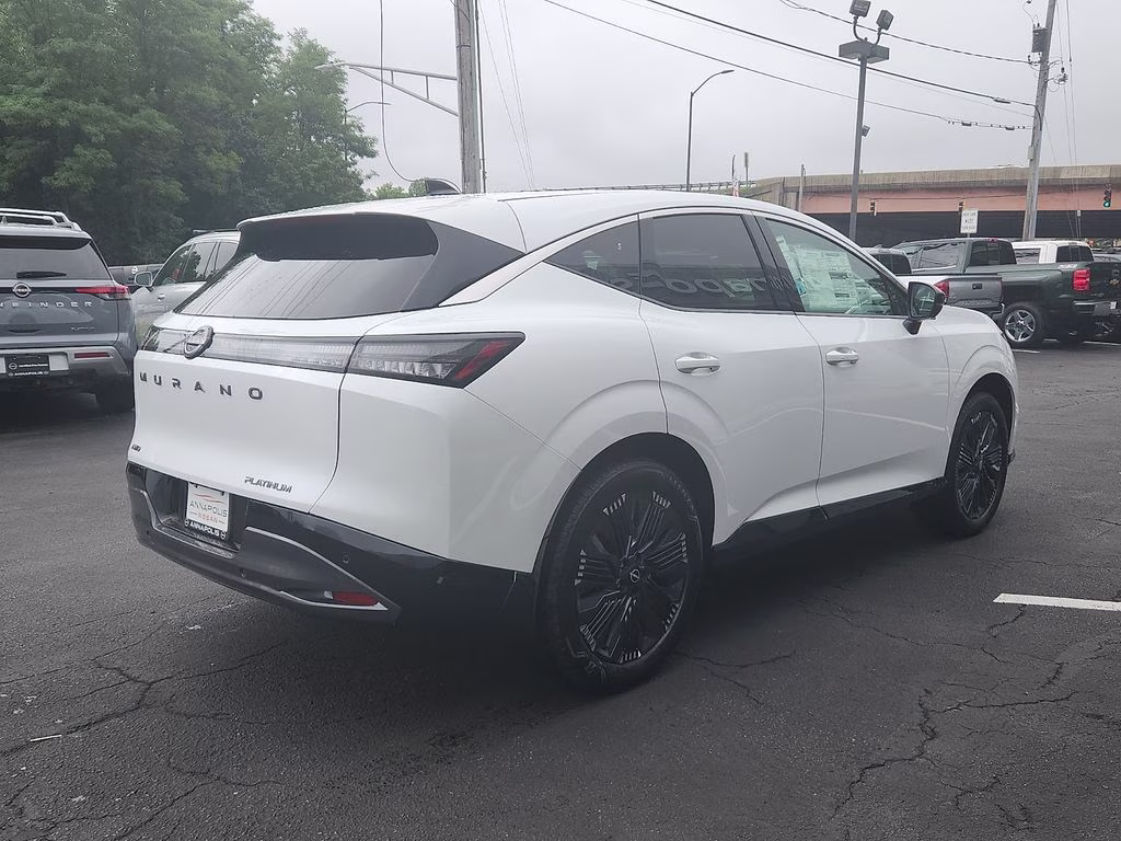 2026 Everest White Pearl Tricoat Nissan Murano Platinum AWD SUV