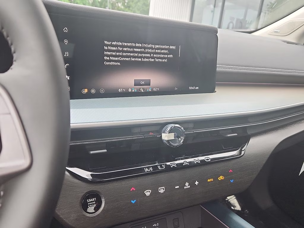 2026 Everest White Pearl Tricoat Nissan Murano Platinum AWD SUV