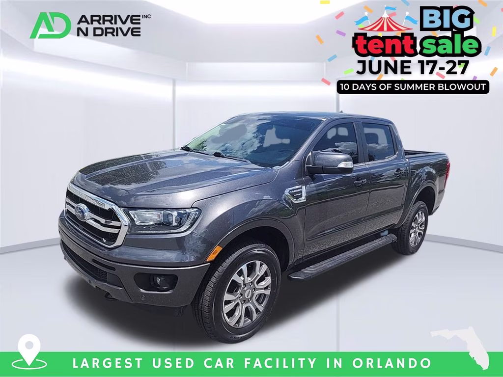 2019 Magnetic Ford Ranger Lariat RWD Truck