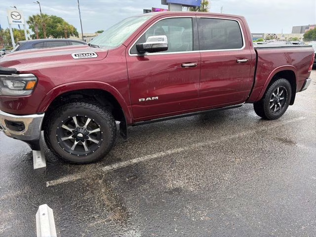 2021 Delmonico Red Pearlcoat Ram 1500 Laramie 4X4 Truck