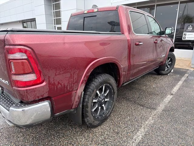 2021 Delmonico Red Pearlcoat Ram 1500 Laramie 4X4 Truck