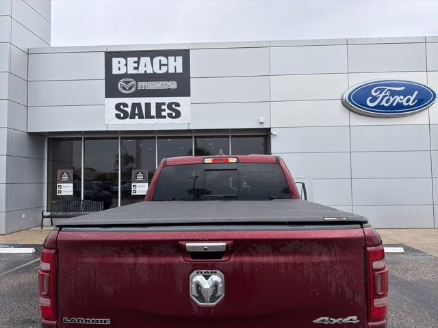 2021 Delmonico Red Pearlcoat Ram 1500 Laramie 4X4 Truck