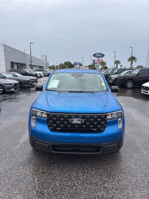 2025 Blue Ford Maverick XL AWD Truck