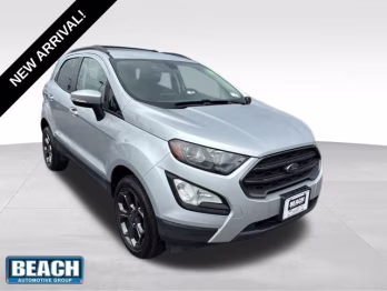 2018 Silver Metallic Ford EcoSport SES 4X4 SUV