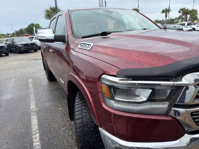 2021 Delmonico Red Pearlcoat Ram 1500 Laramie 4X4 Truck