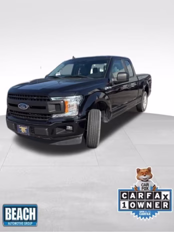 2020 Black Metallic Ford F-150 XL RWD Truck