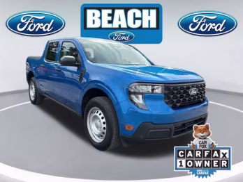 2025 Blue Ford Maverick XL AWD Truck