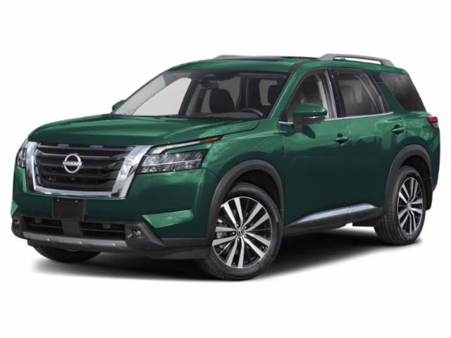 2024 Obsidian Green Pearl Nissan Pathfinder Platinum 4X4 SUV