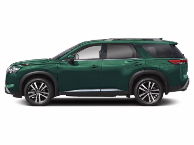 2024 Obsidian Green Pearl Nissan Pathfinder Platinum 4X4 SUV